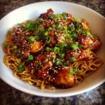 Chicken Teriyaki Noodles
