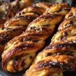 Chocolate Chip Cookie Dough Twists