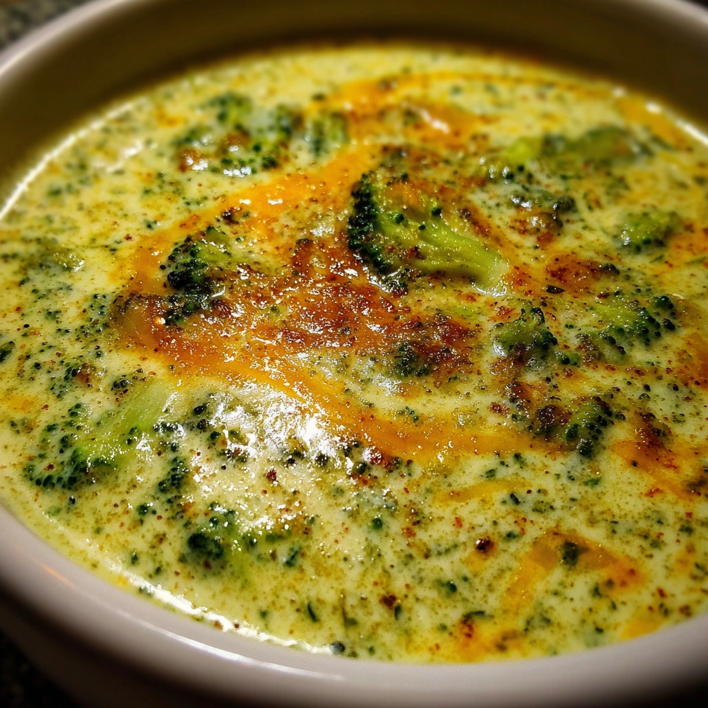 Creamy Broccoli Cheddar Soup