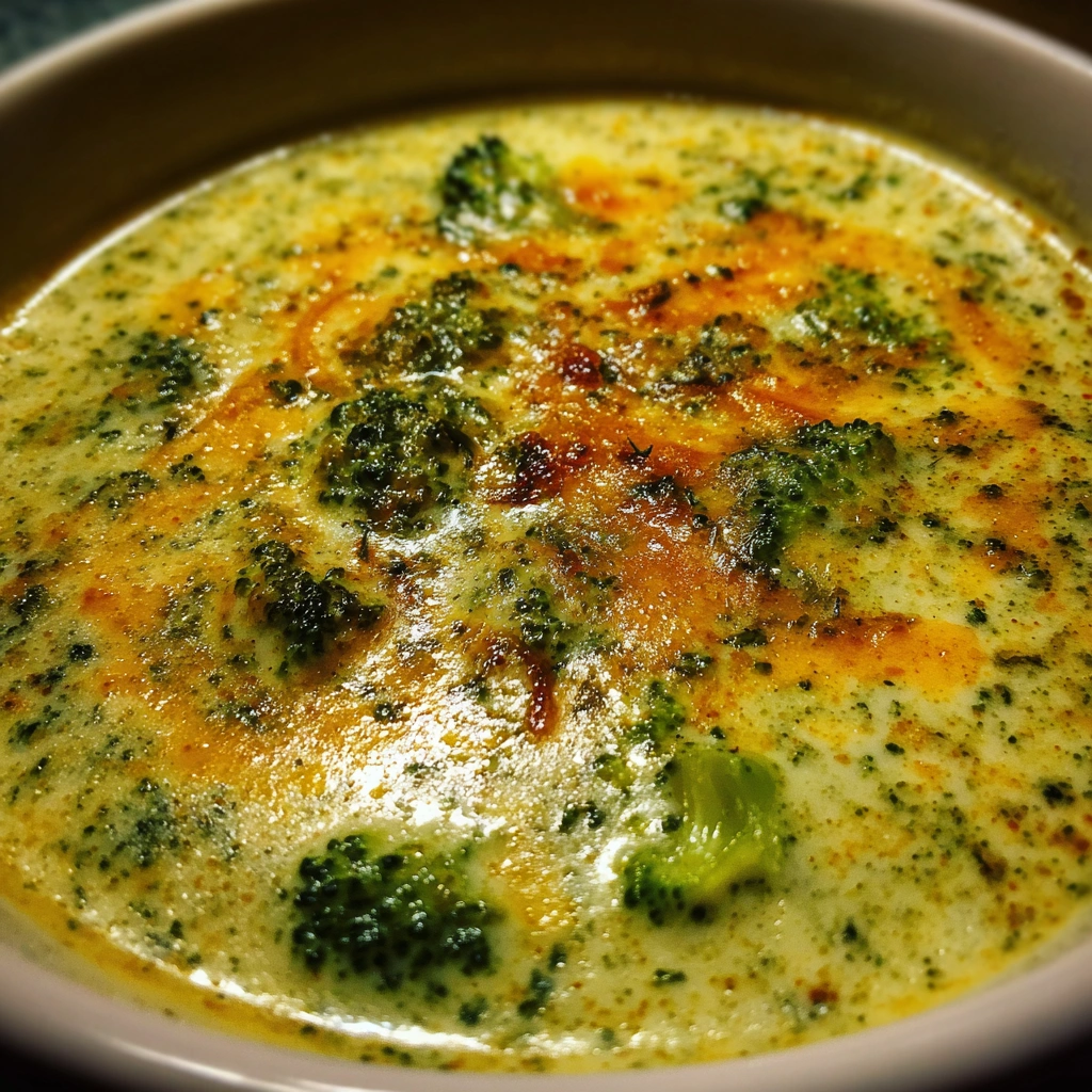 Creamy Broccoli Cheddar Soup