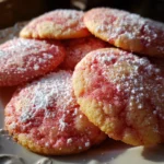 Double Strawberry Sugar Cookies