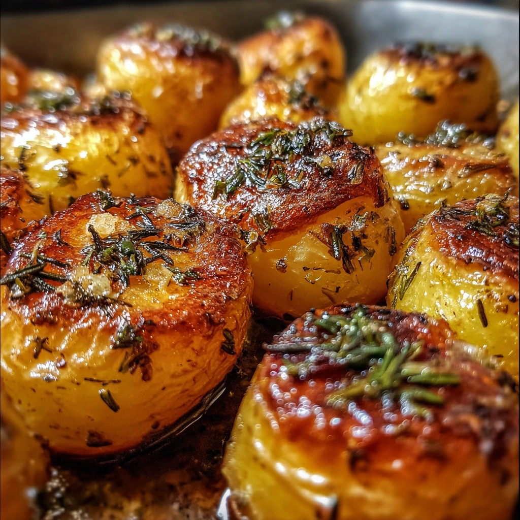 Garlic Herb Roasted Potatoes