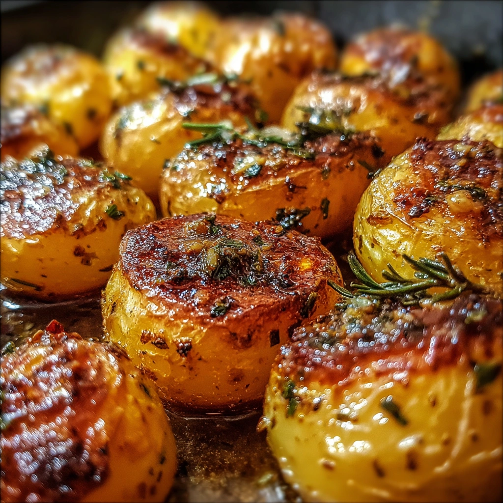Garlic Herb Roasted Potatoes