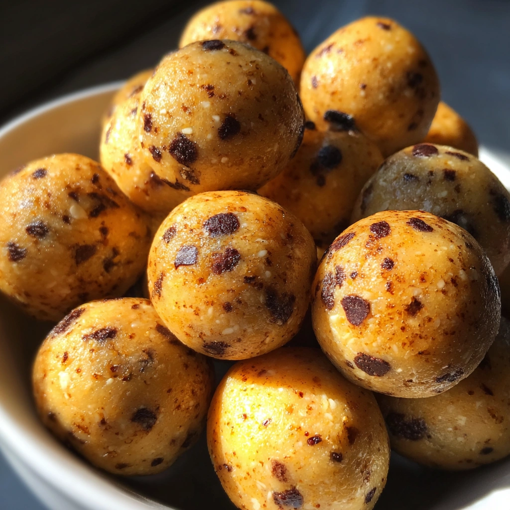 Greek Yogurt Cookie Dough Energy Bites
