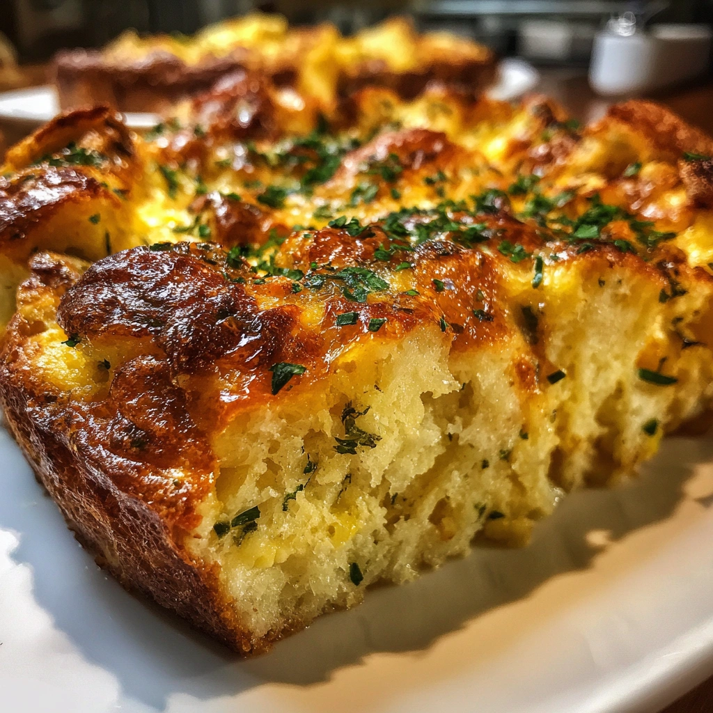 Herb & Cheddar Breakfast Casserole