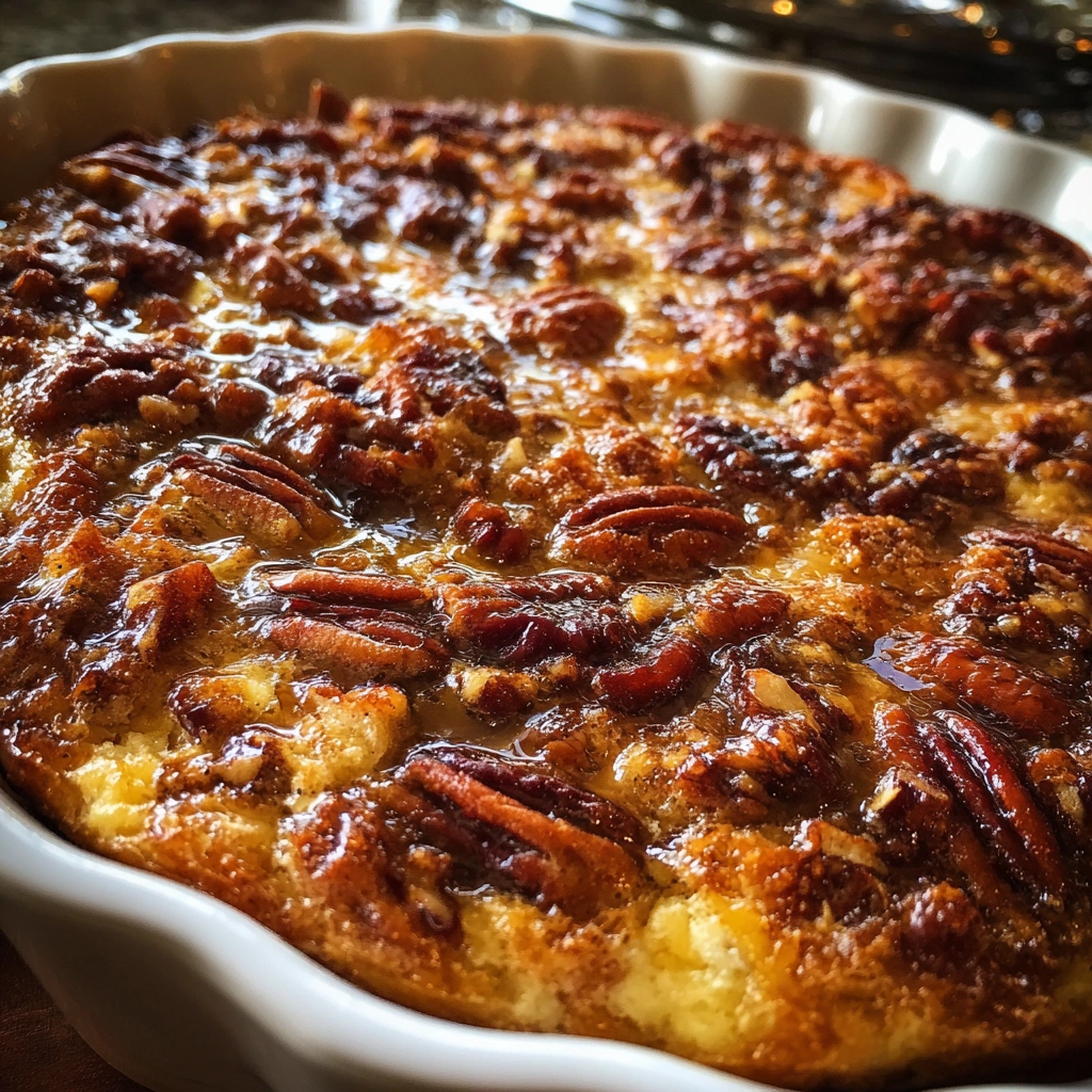 Maple Cinnamon Pecan Breakfast Bake