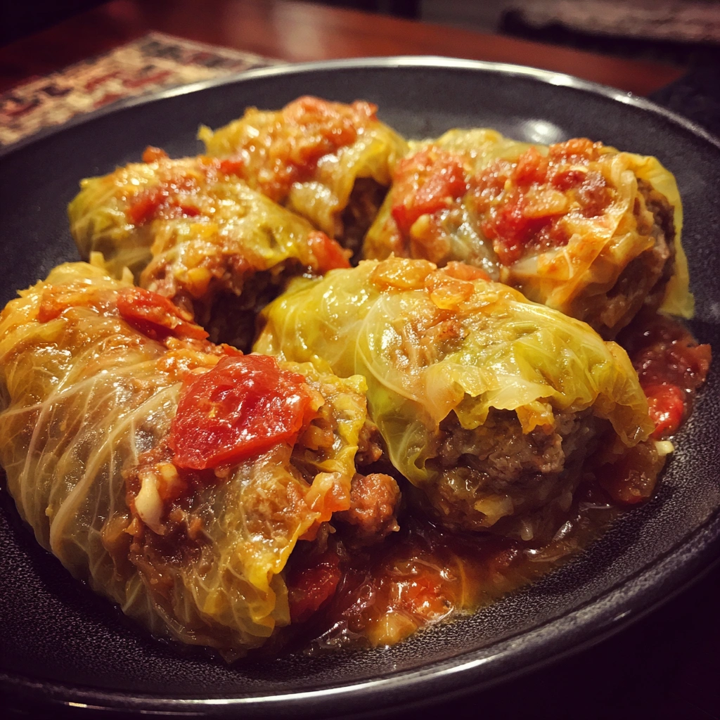 Slow Cooker Unstuffed Cabbage Rolls