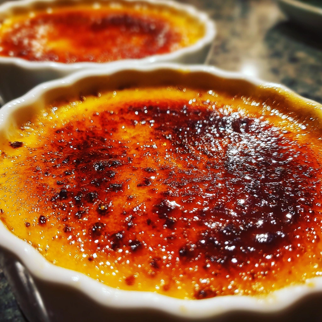 Spiced Pumpkin Crème Brûlée