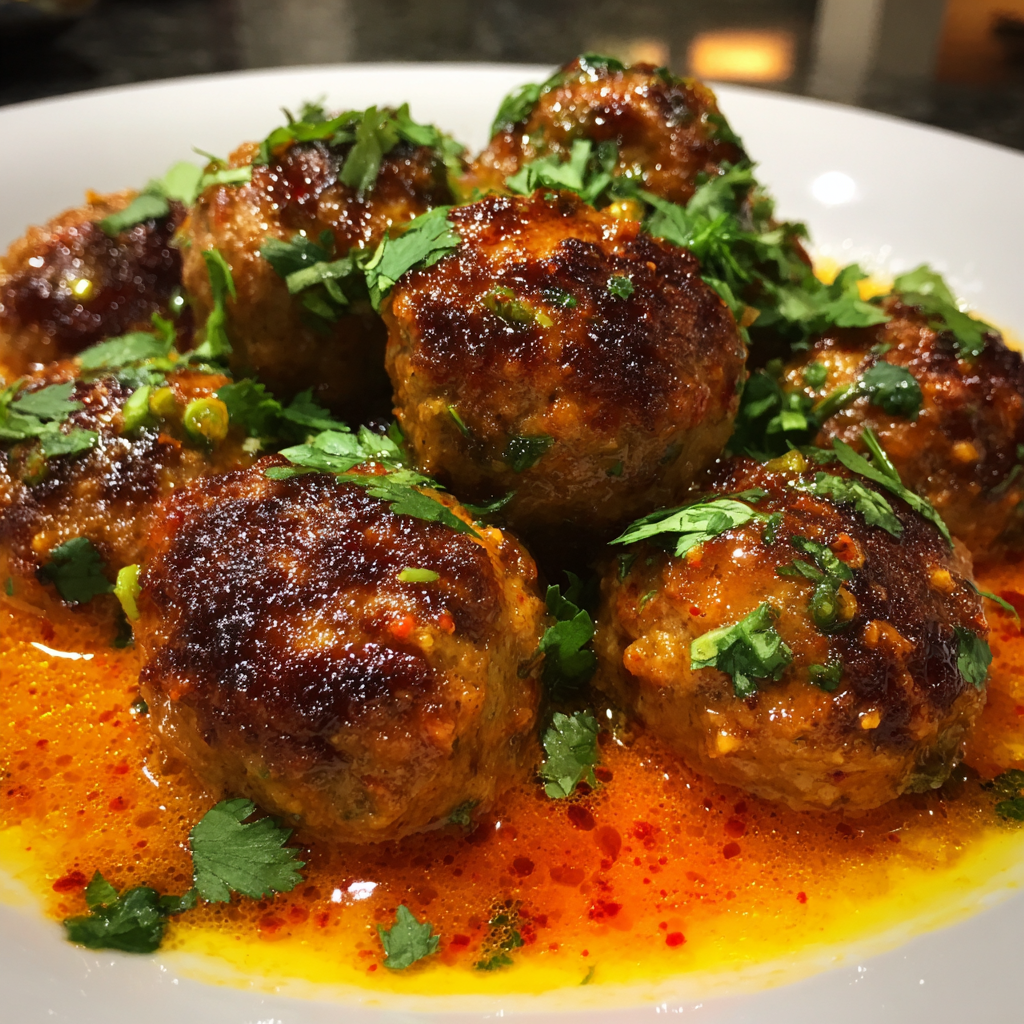 Thai Coconut Curry Meatballs