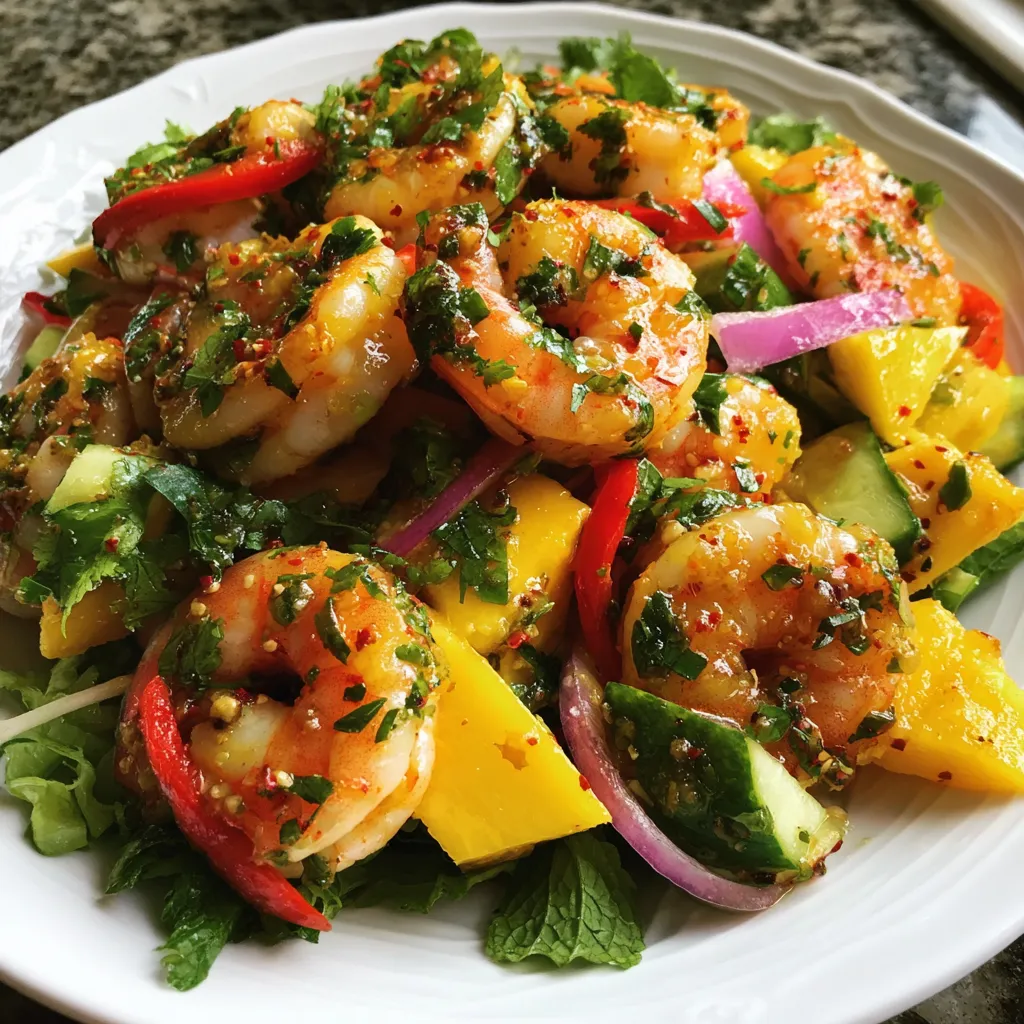 Thai Mango Shrimp Salad