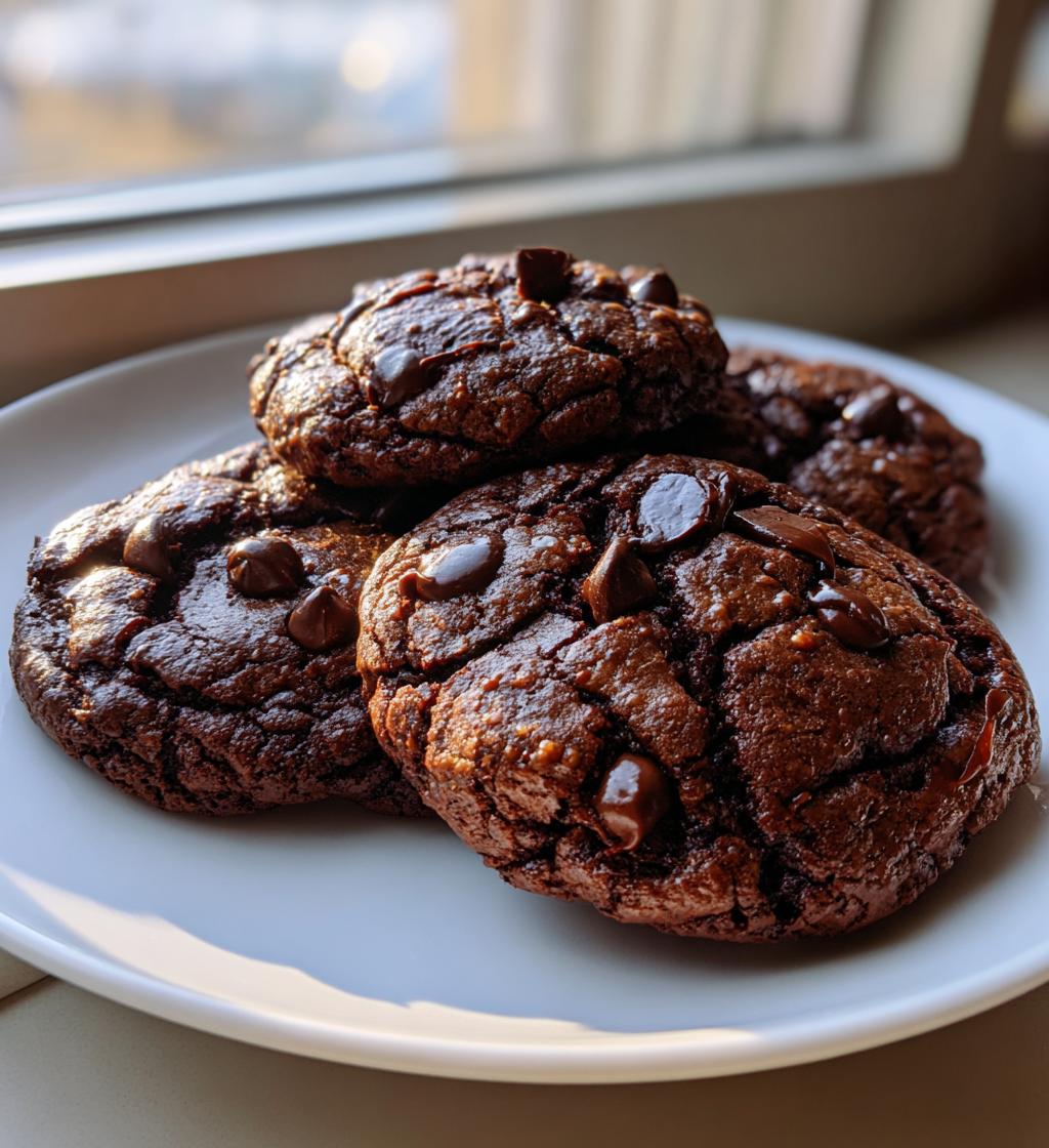 Chewy Chocolate Espresso Cookies