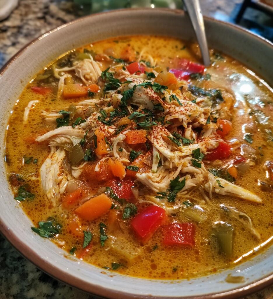 Creamy Cajun Chicken Soup