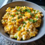Slow Cooker Cheddar Corn