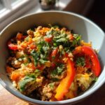 Cauliflower Rice Turkey Bowl