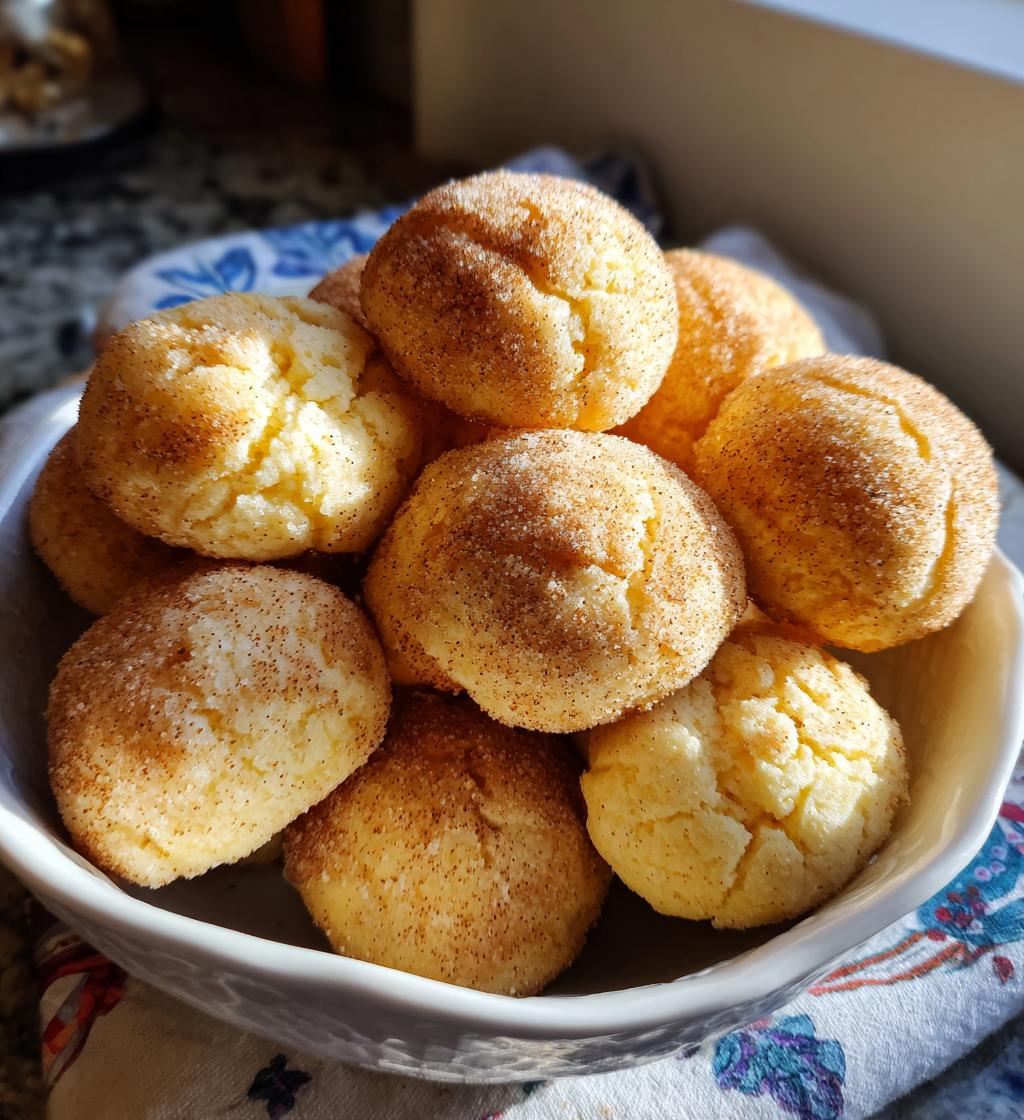 Cinnamon Sugar Snowball Cookies - detail 1