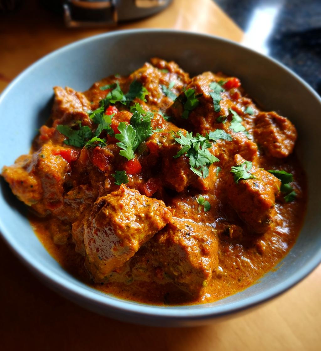 Crockpot Creamy Coconut Chicken Tikka Masala