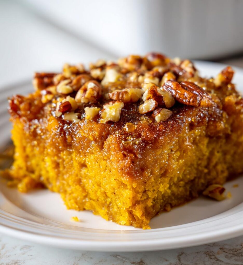 Easy Pumpkin Dump Cake