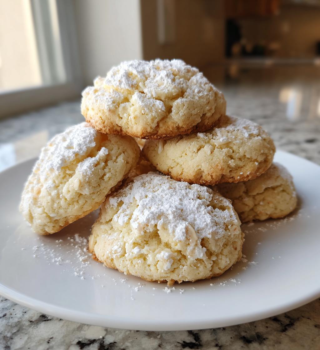 Gluten-Free Almond Cloud Cookies - detail 1