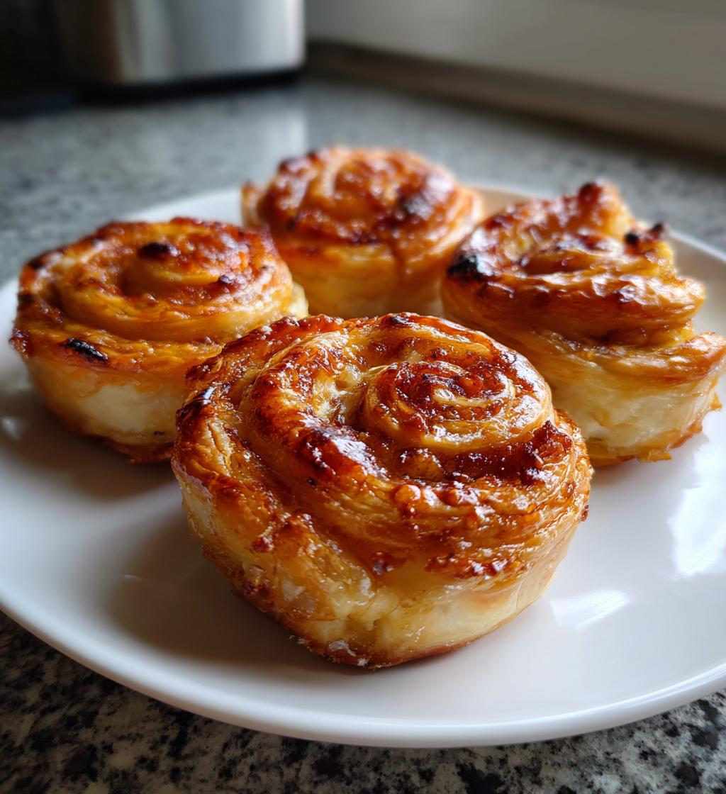 Puff Pastry Pinwheels with Fig & Goat Cheese