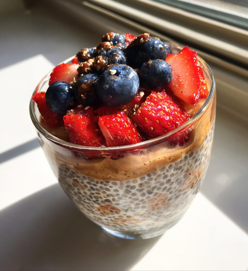 Almond Butter Chia Pudding