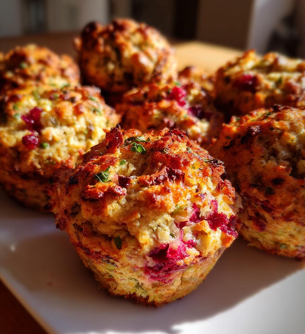 Apple Beet Muffins - detail 1