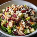 Apple Cranberry Salad with Turkey