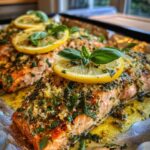 Baked Parmesan Garlic Herb Salmon in Foil