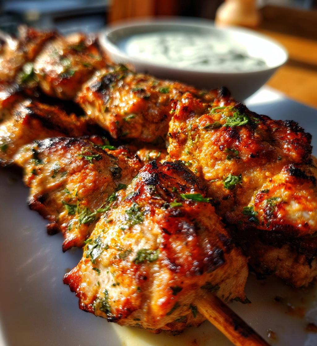 Bang Bang Chicken Skewers - detail 1