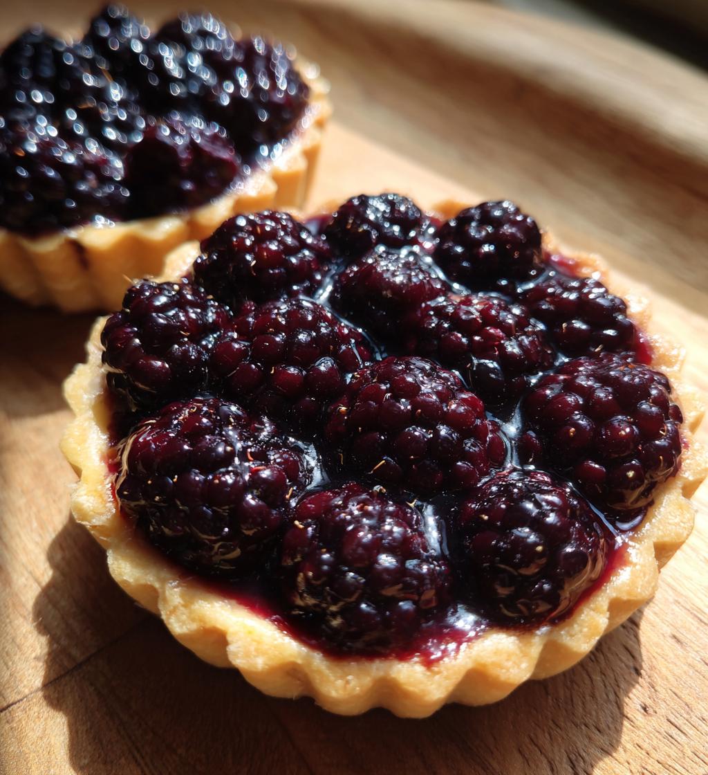 Blackberry Earl Grey Tarts