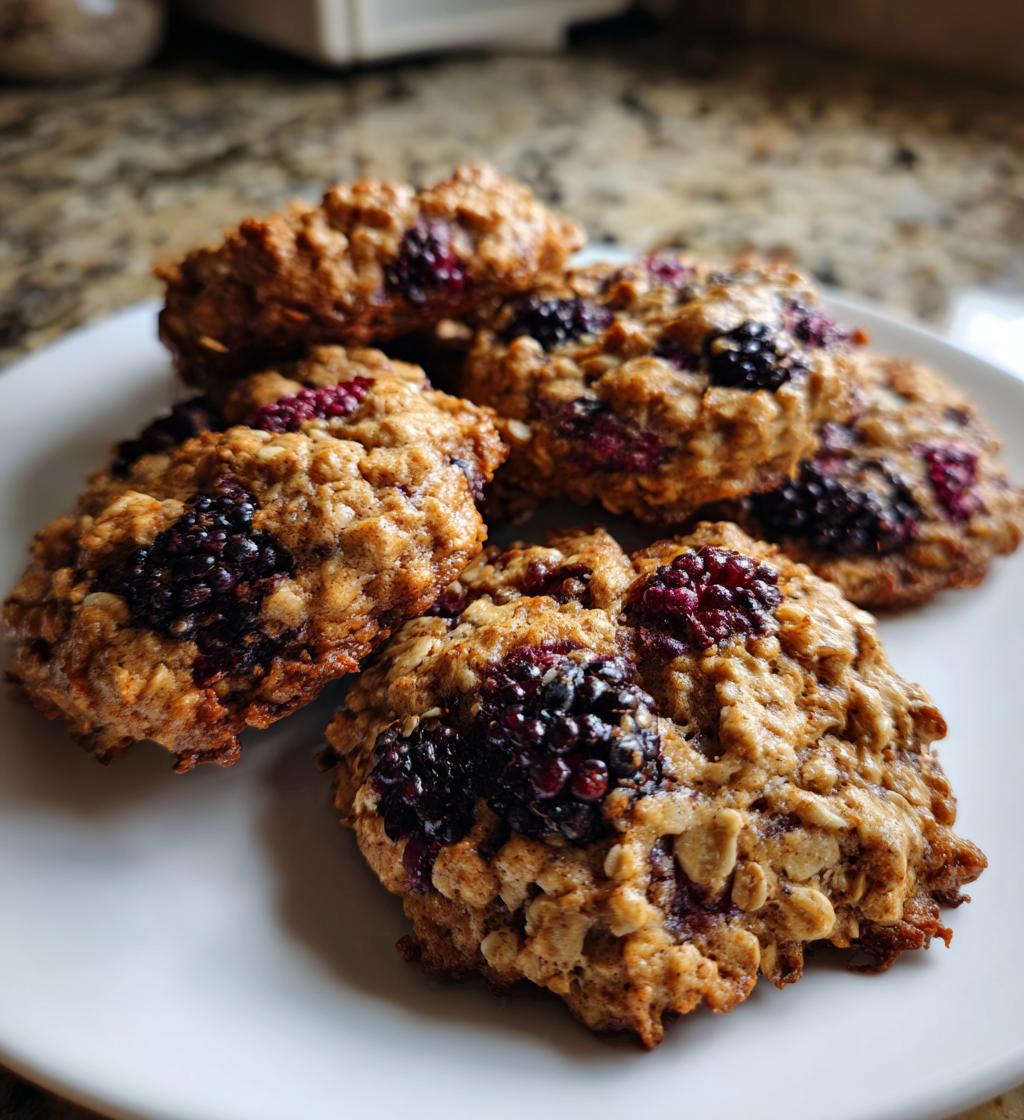 Blackberry Oatmeal Cookies - detail 1