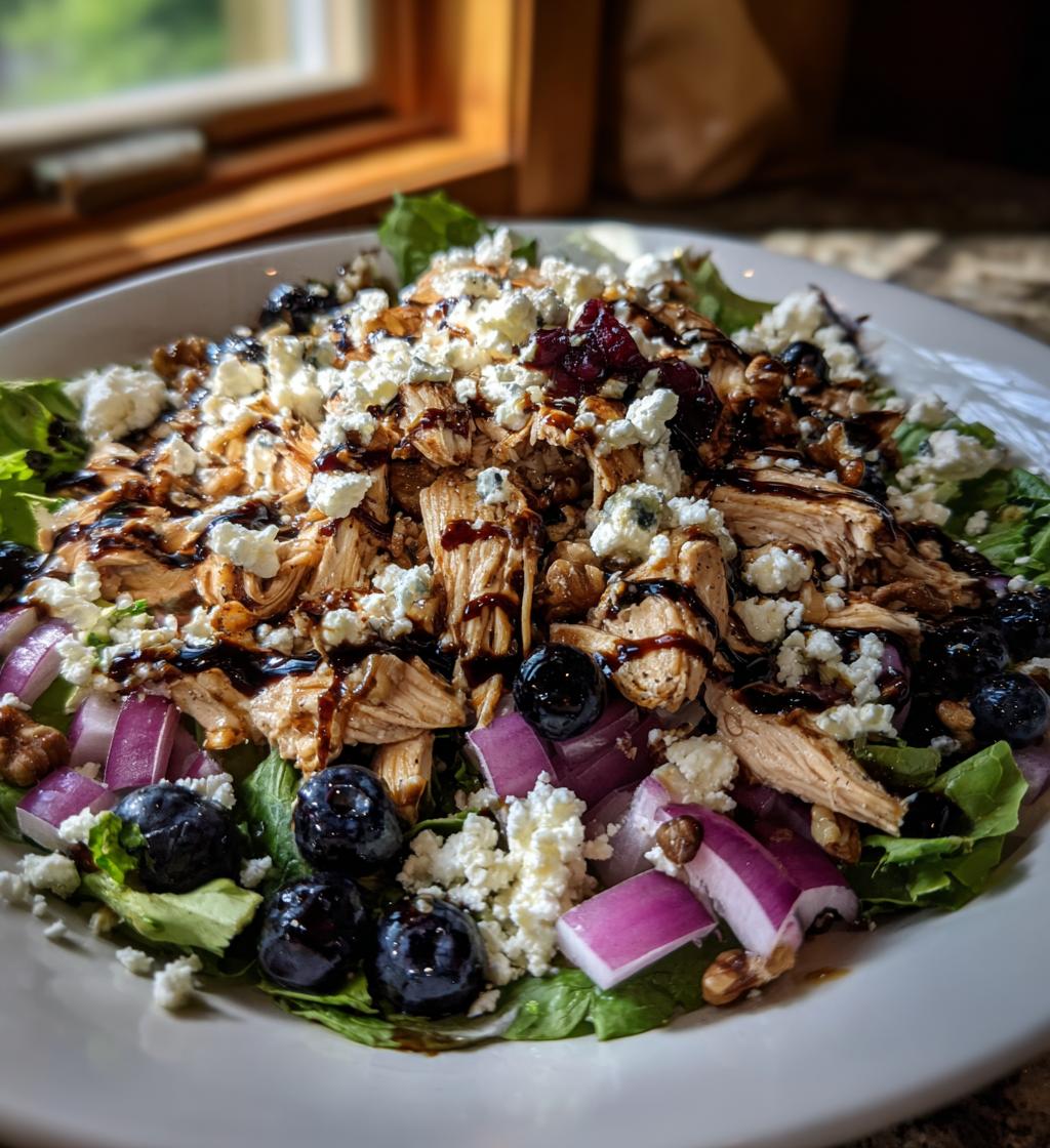 Blueberry Chicken Salad with Rosemary