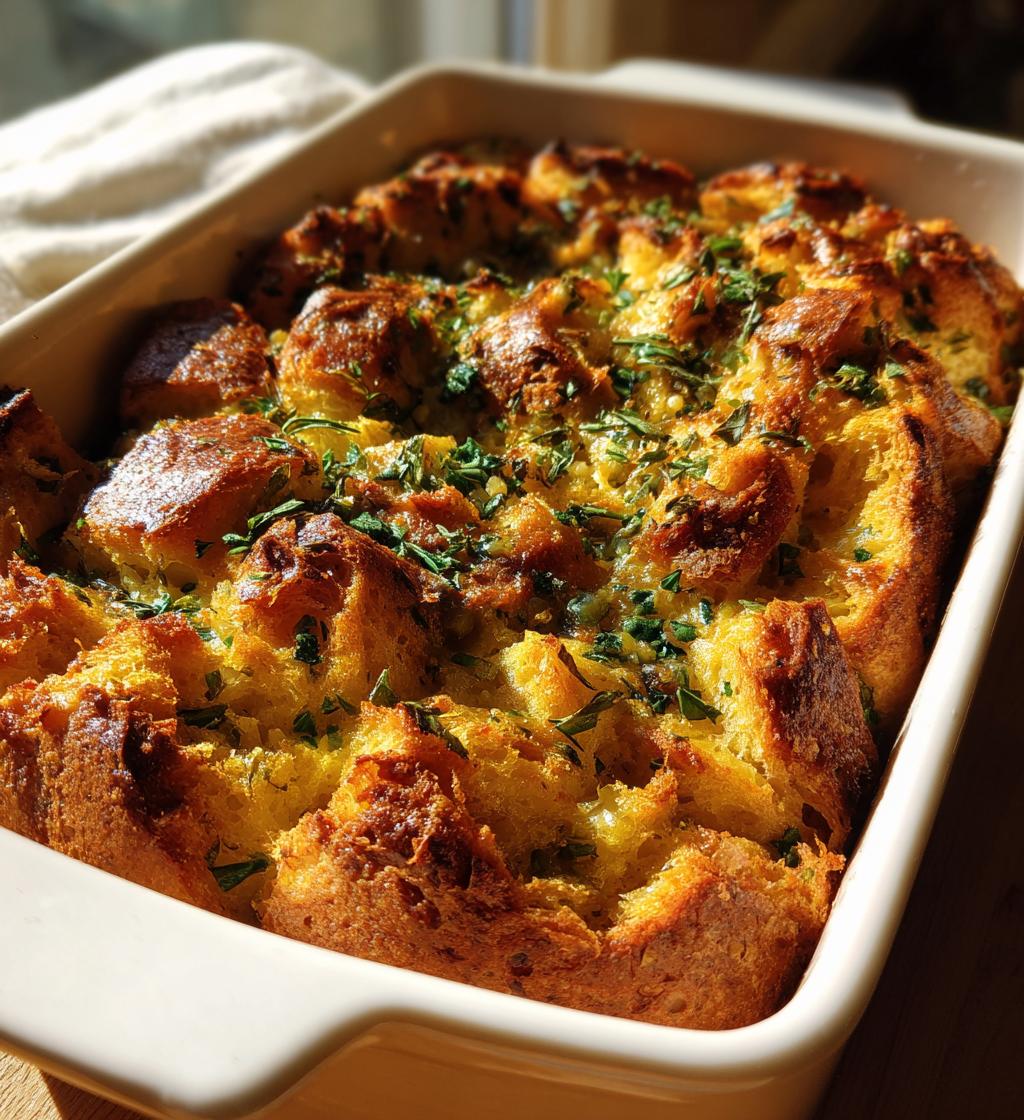 Buttery Herb Stuffing - detail 1