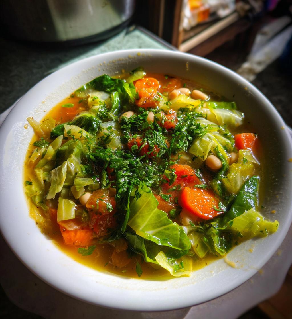 Cabbage and Bean Soup