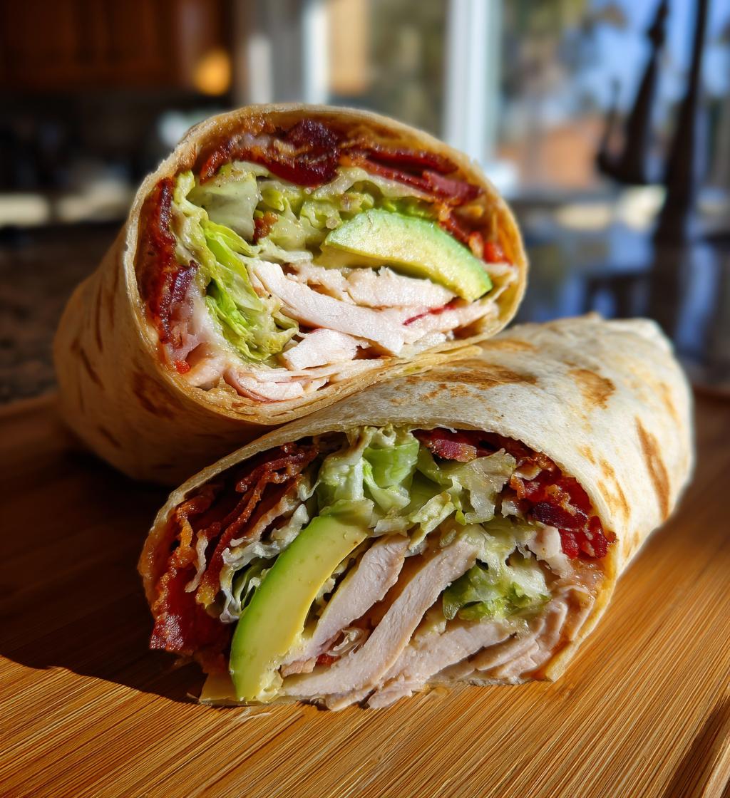 California Turkey Club Wrap