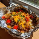 Campfire Cheeseburger Hobo Packets