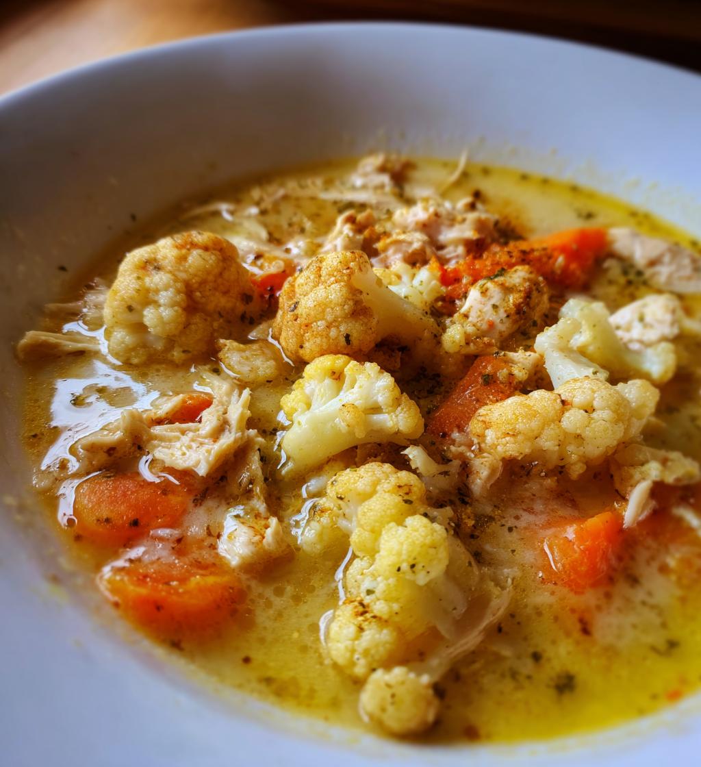 Cauliflower Chicken Soup - detail 1