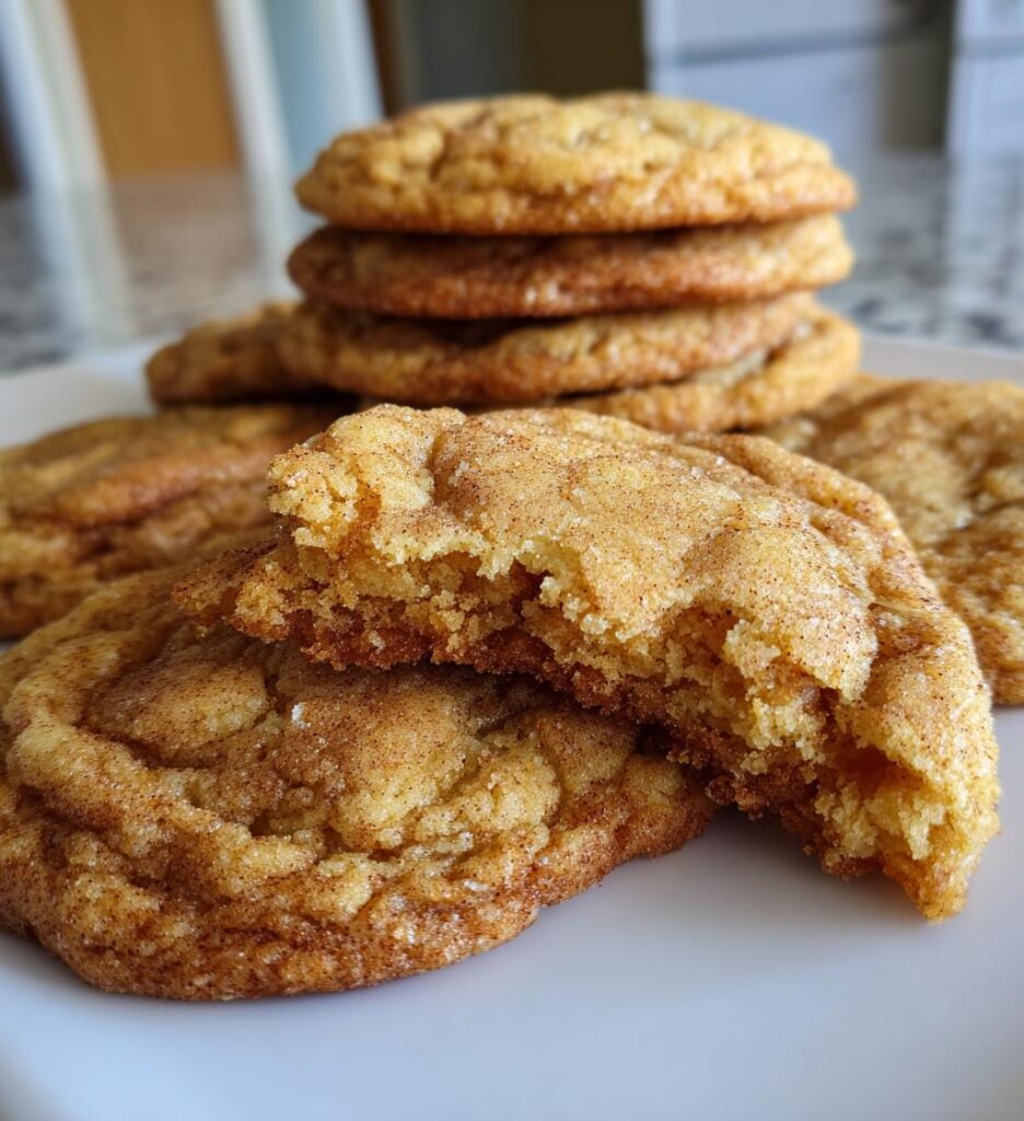 Chewy Maple Cinnamon Cookies