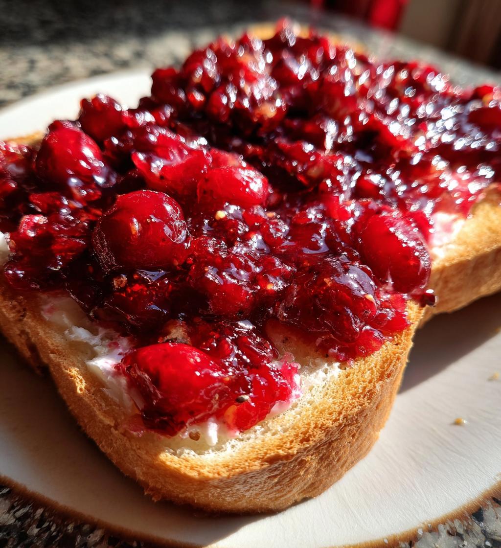 Cranberry Butter - detail 1