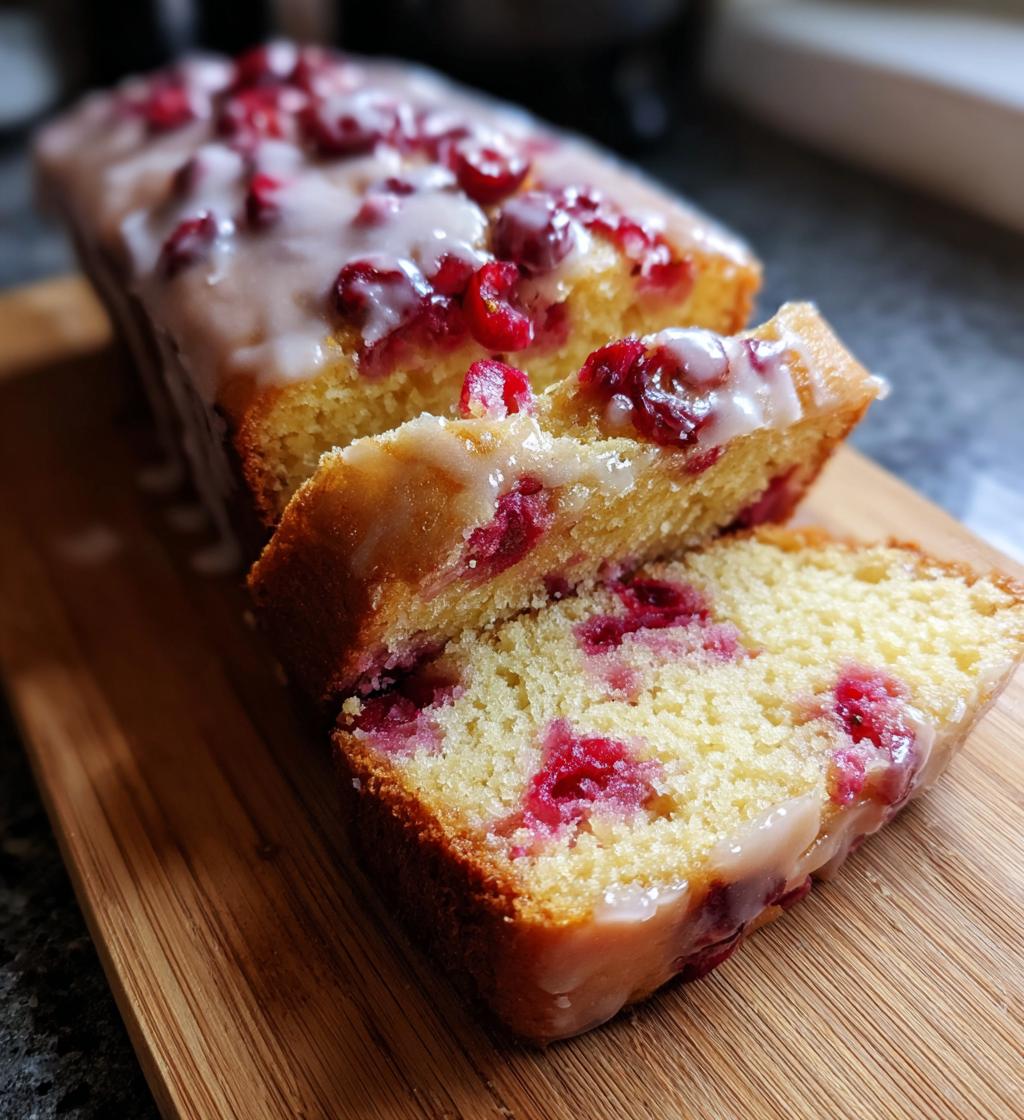 Cranberry Christmas Cake - detail 1