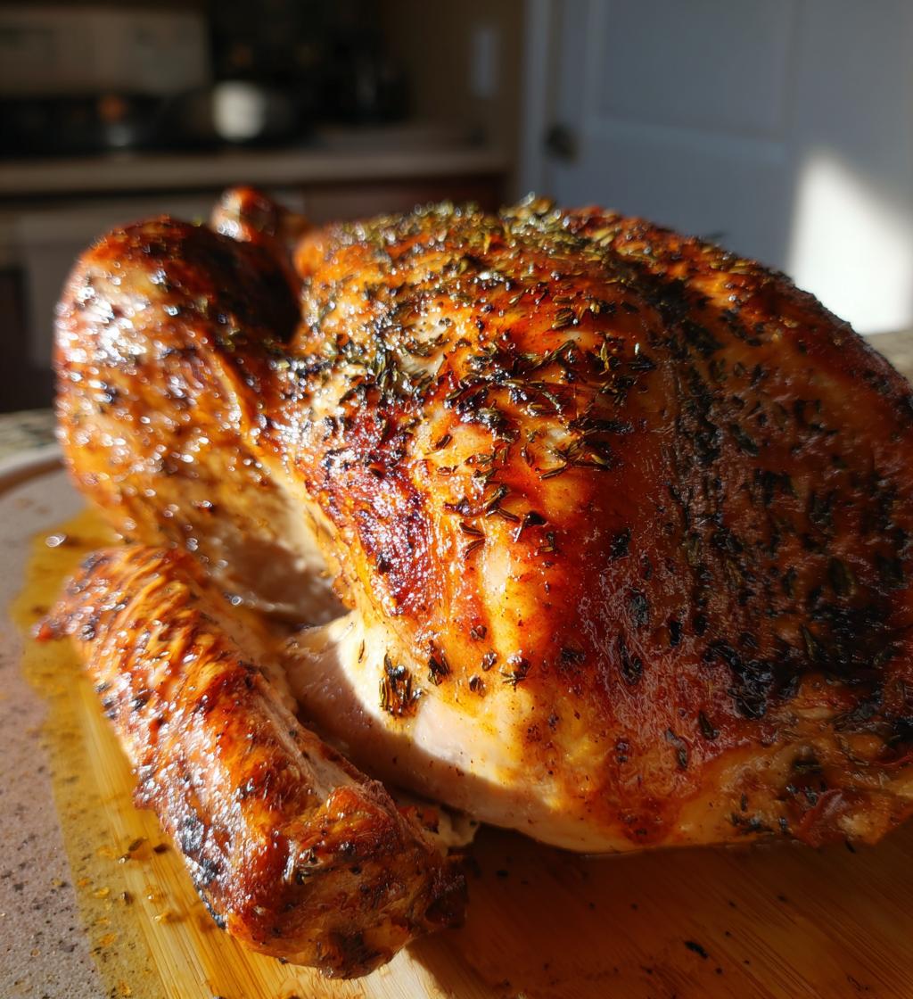 Cranberry Orange Glazed Turkey