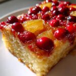 Cranberry Pineapple Upside Down Cake