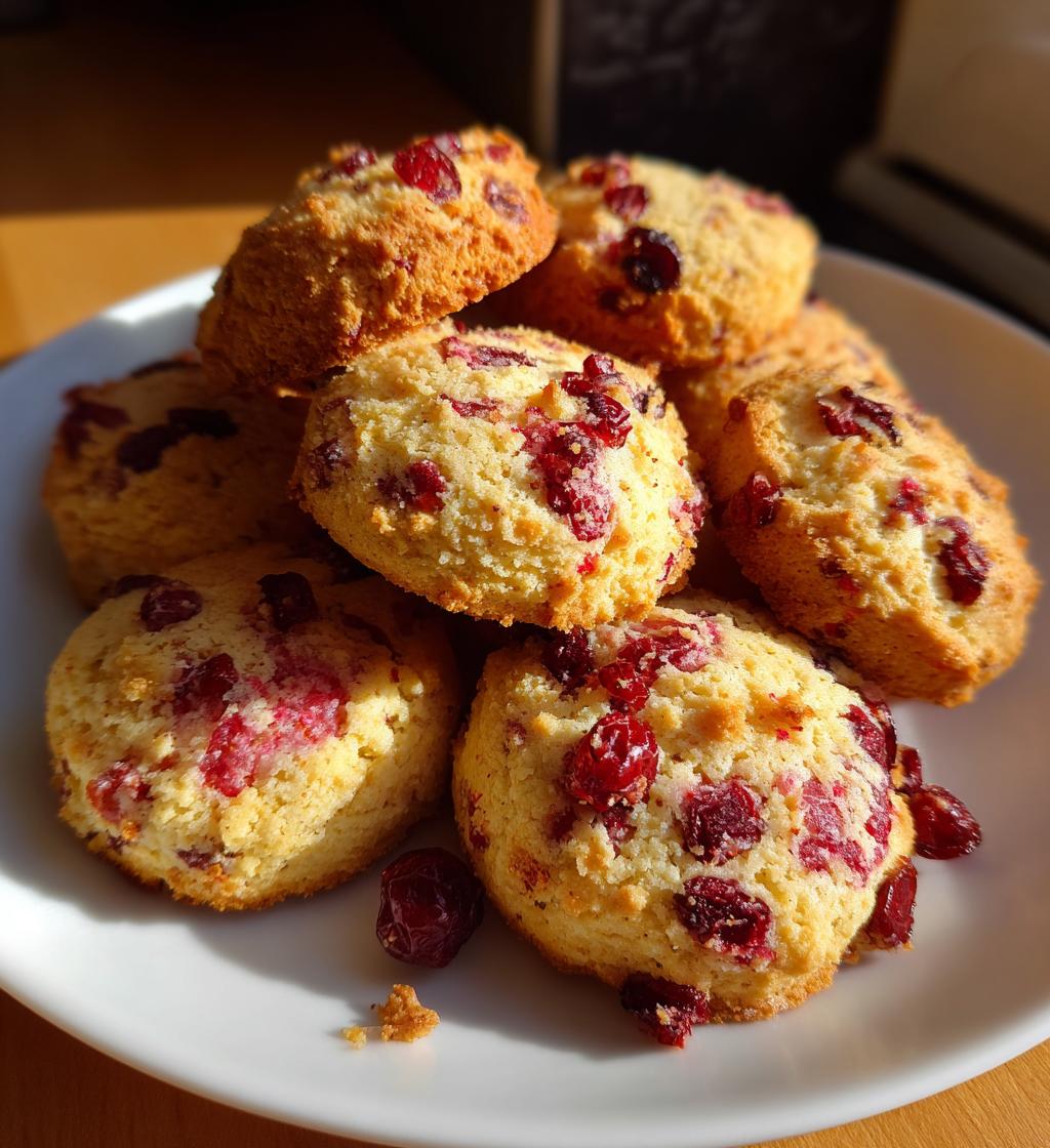 Cranberry Shortbread Cookies - detail 1