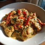 Creamy Pepperoncini Chicken Skillet