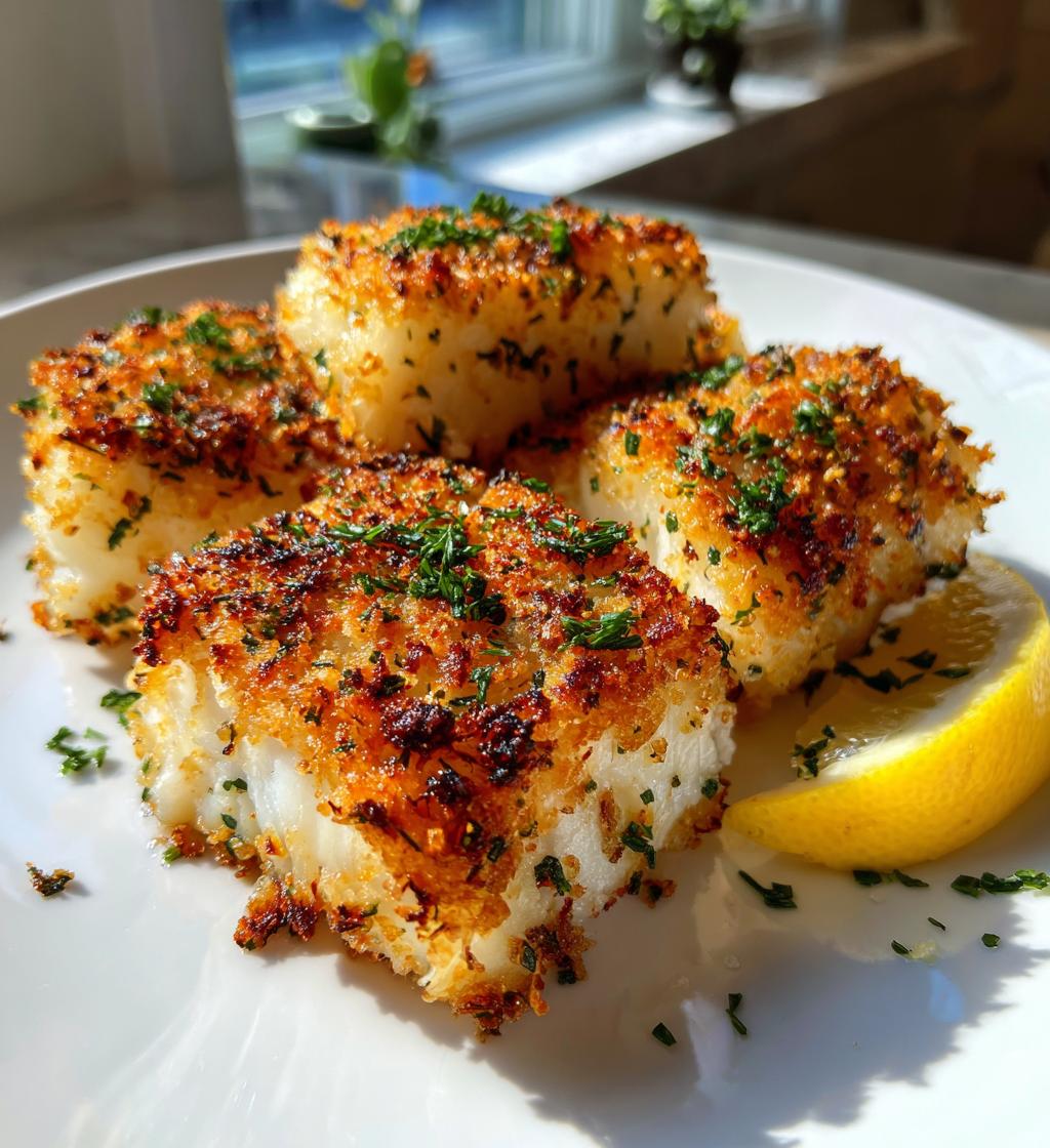 Crispy Herb Air Fryer Cod