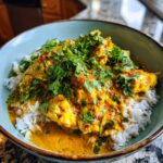 Easy Coconut Lime Fish Curry with Jasmine Rice