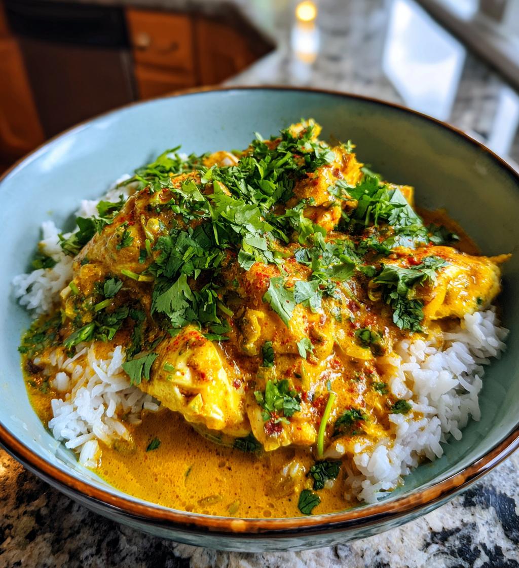 Easy Coconut Lime Fish Curry with Jasmine Rice