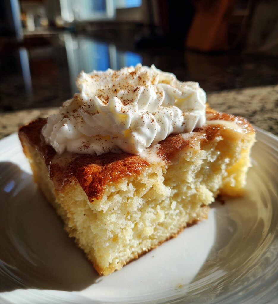 Eggnog Breakfast Cake