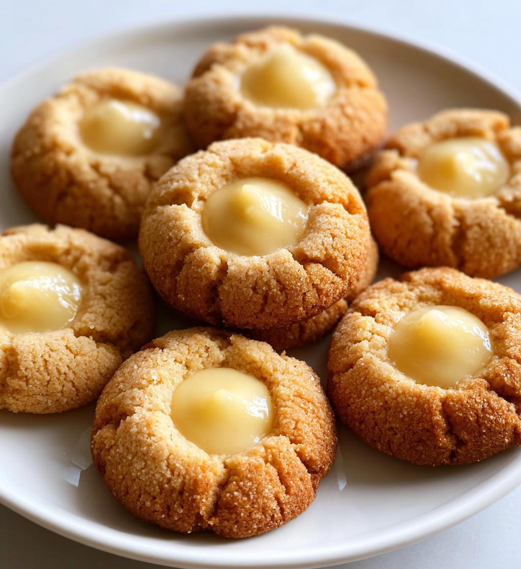 Eggnog Thumbprints - detail 1