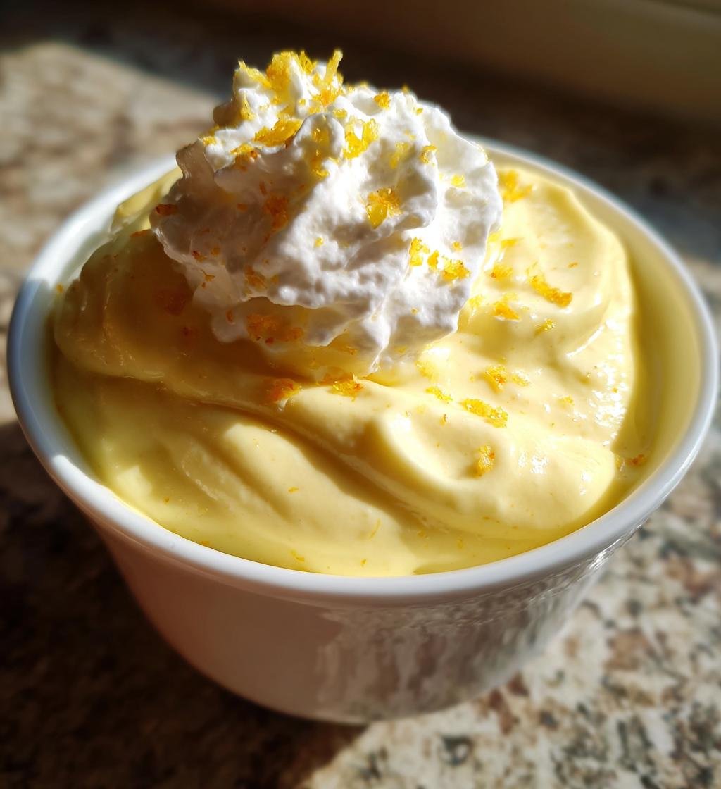 Fresh Lemon Mousse - detail 1