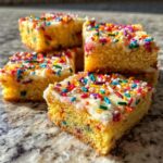 Funfetti Cake Mix Cookie Bars